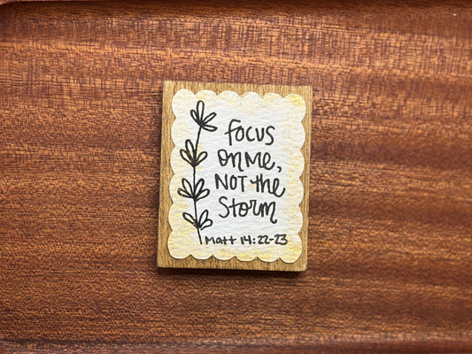 Focus on Him - Magnet