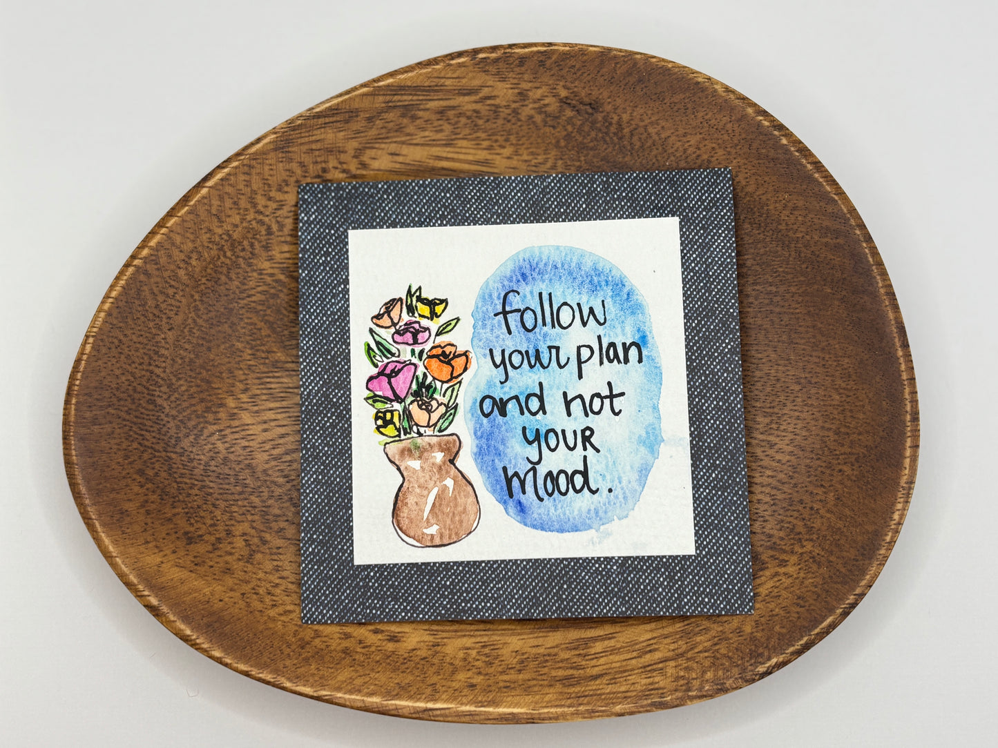 Follow Your Plan - Mini Painting