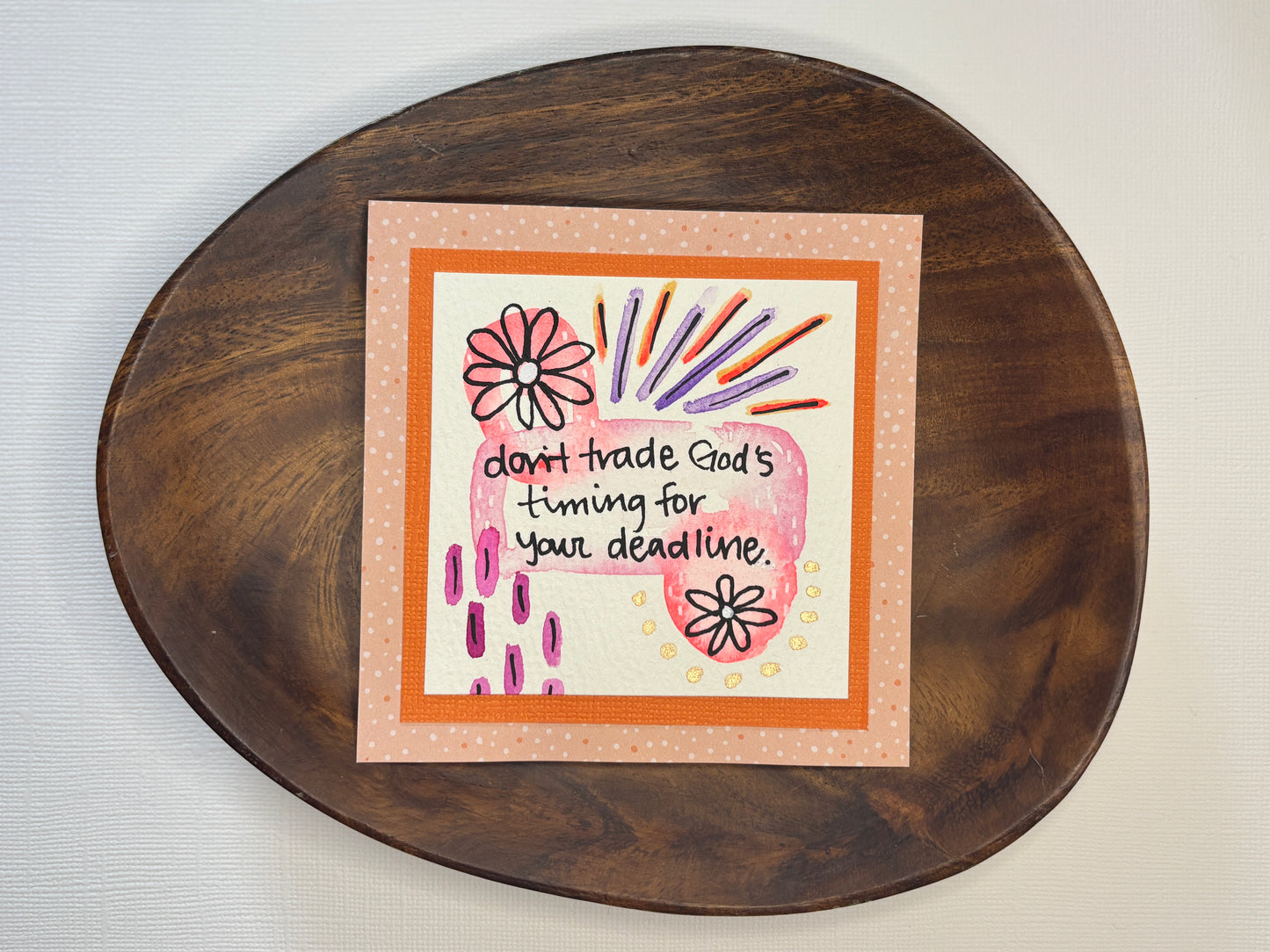 God's Timing - Mini Painting