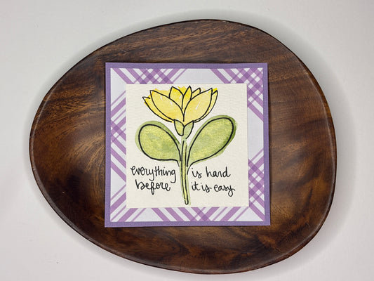 Hard Before It's Easy - Mini Painting