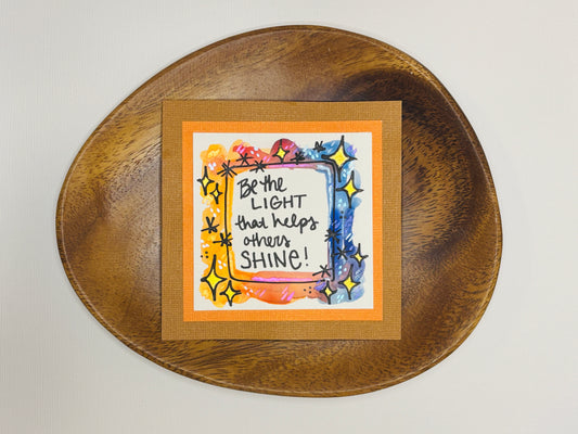 Help Others Shine - Mini Painting