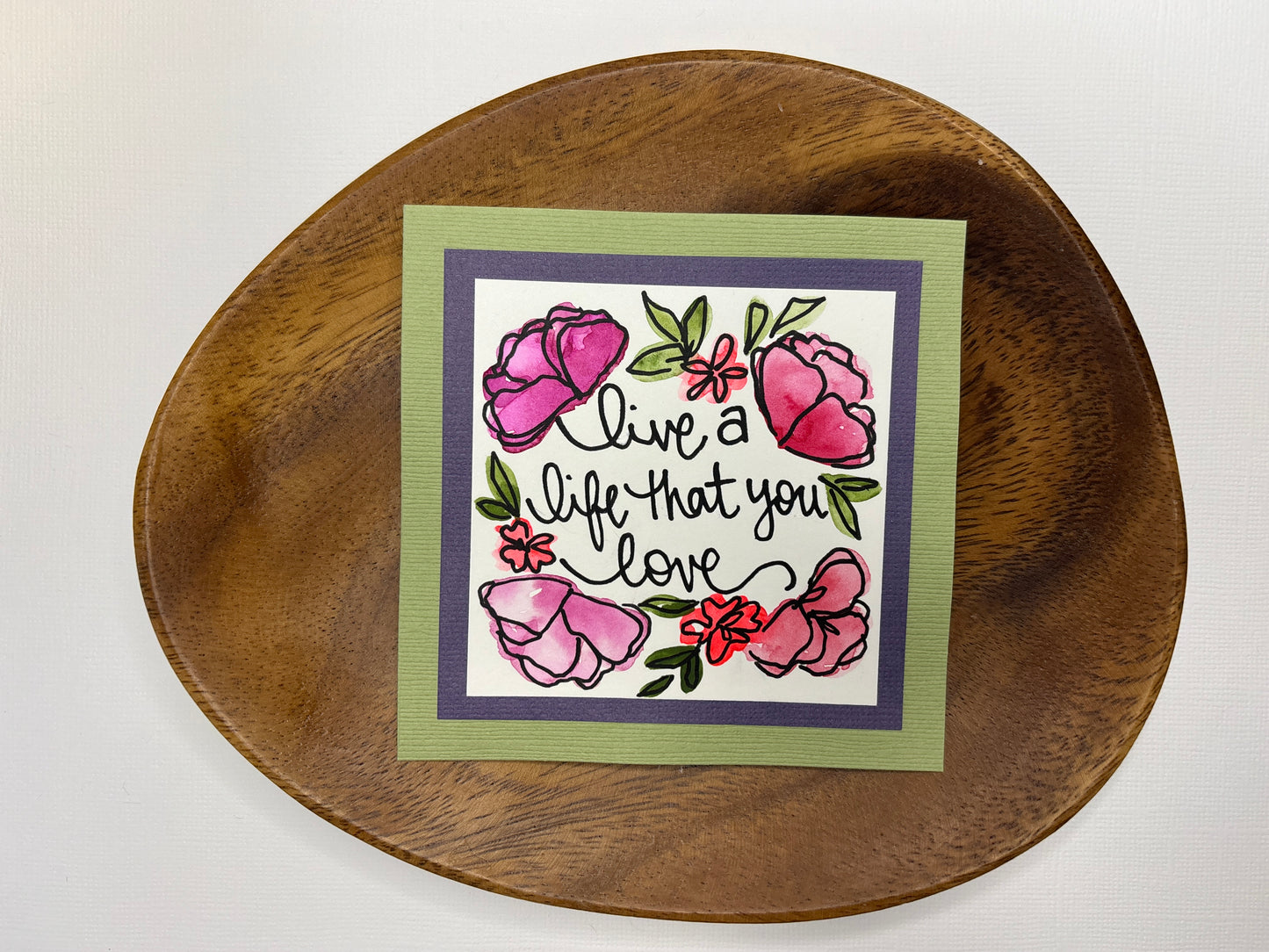 A Life You Love - Mini Painting