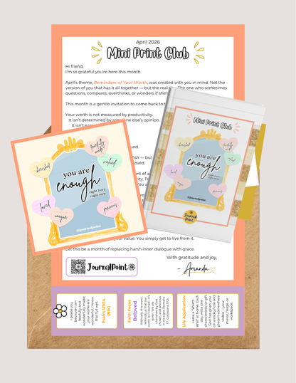 Mini Print Club (Past Packages)