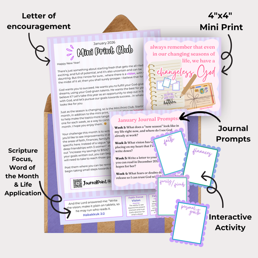 Mini Print Club Monthly Subscription