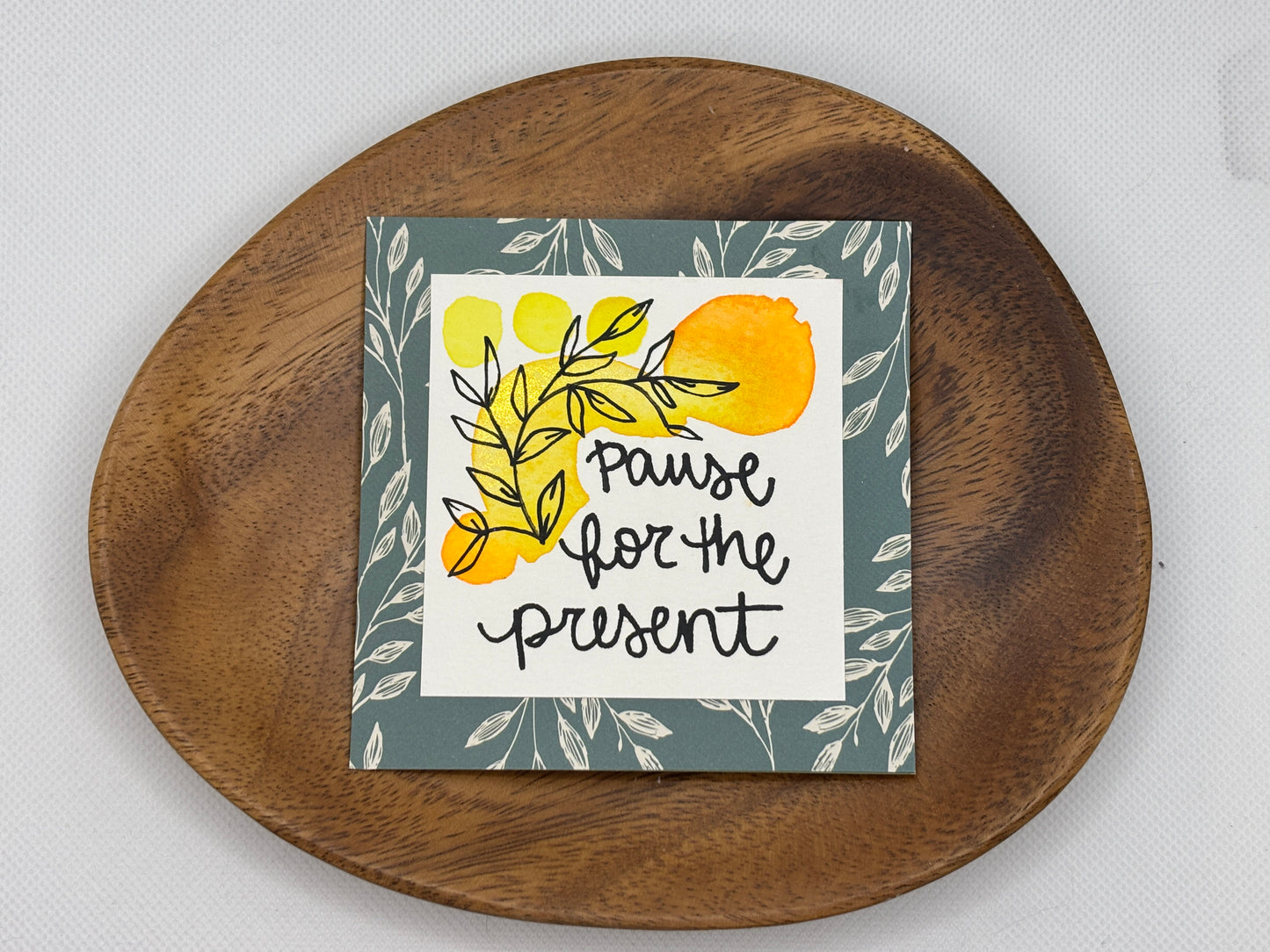 Pause for the Present - Mini Painting