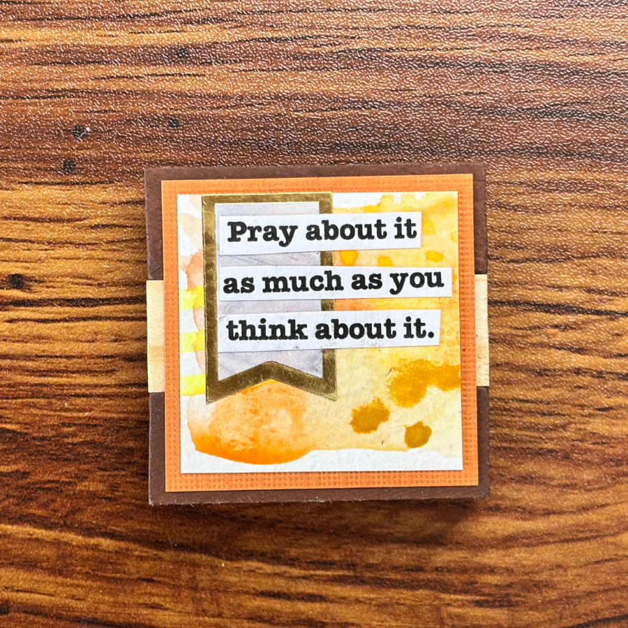 Pray About It Magnet