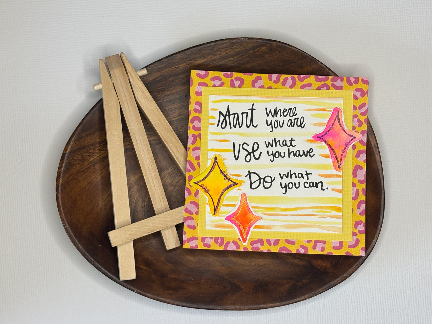 COURAGE Themed Mini Paintings