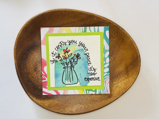 Your Peace - Mini Painting