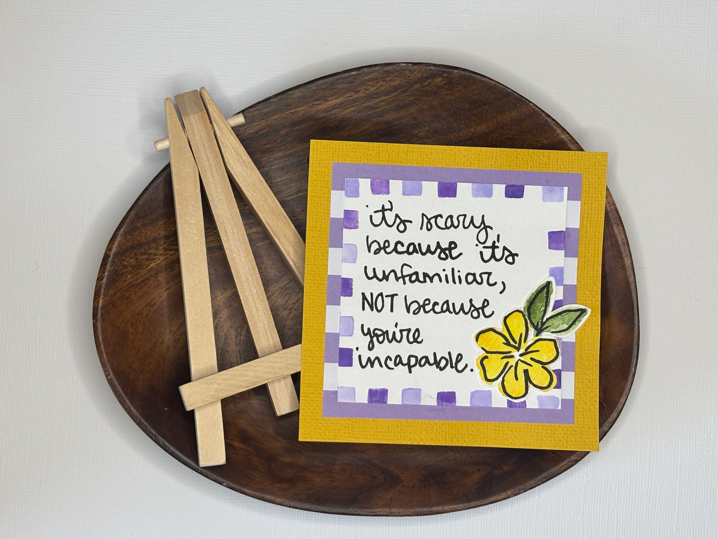 COURAGE Themed Mini Paintings