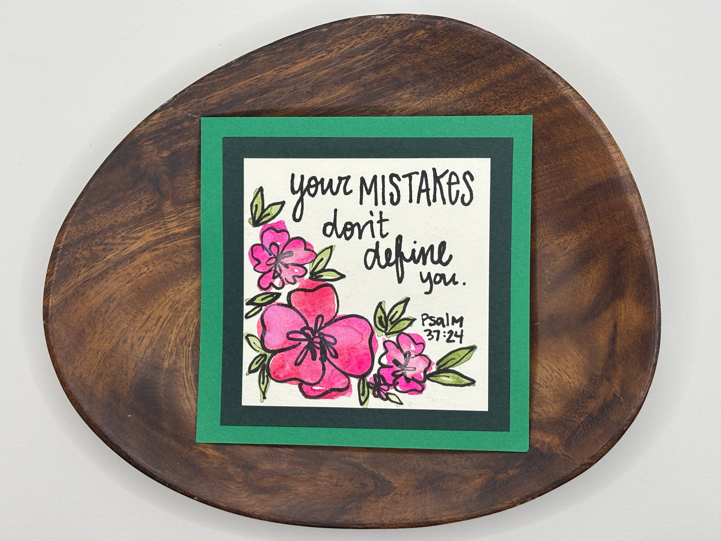 Your Mistakes Don't Define You - Mini Painting